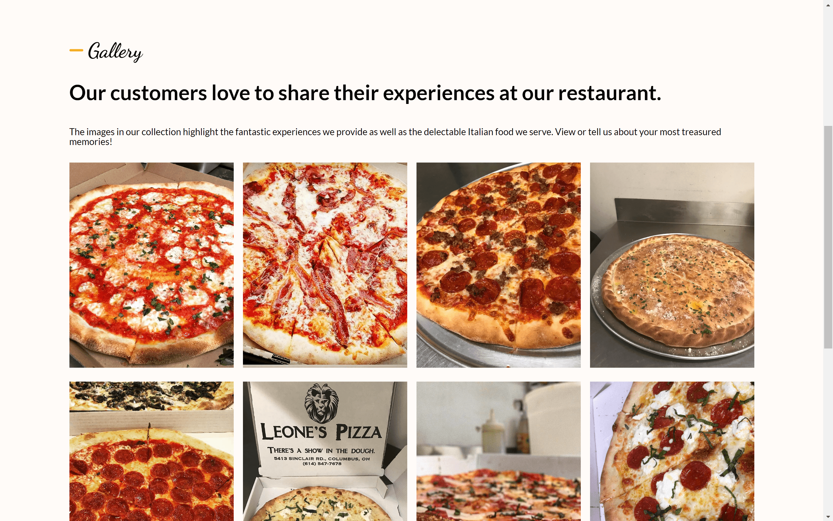 Leones Pizzeria